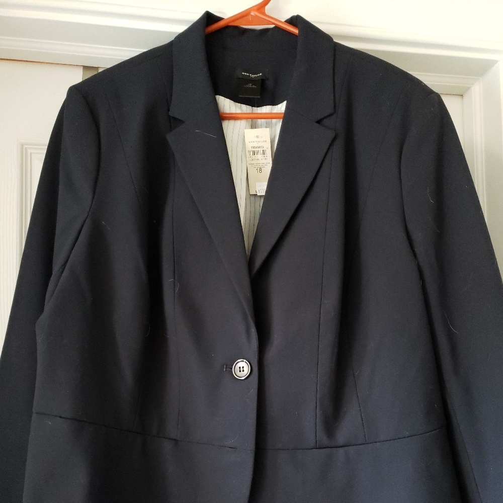 Navy Ann Taylor jacket